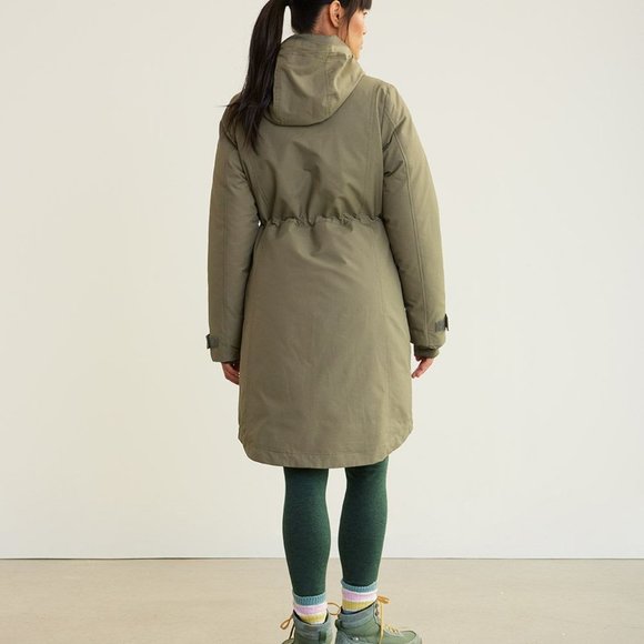 HYBA: Womens 3 in 1 Winter Jacket - dusty olive - Picture 3 of 12